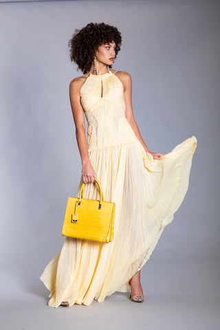 WINTER WHITE ALPACA 3/4 COAT