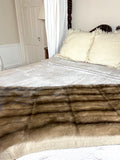 Tortora Sable Blanket with Cashmere