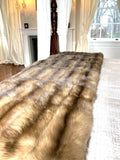Tortora Sable Blanket with Cashmere
